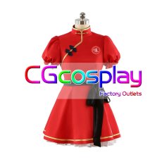 画像1: ブルーアーカイブ　朱城ルミ　幼女　コスプレ衣装 (1)