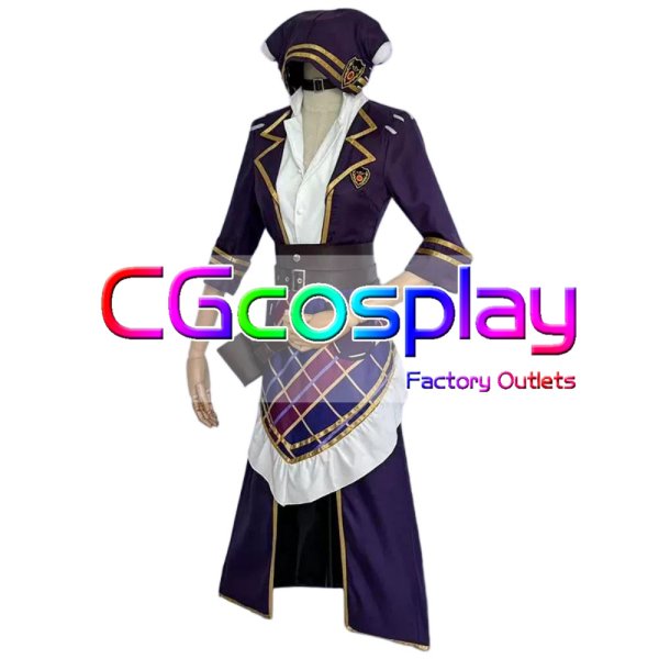 第五人格 バーメイド コスプレ衣装 IdentityV 第五人格 バーメイド デミ・バーボン 乾杯 コスプレ衣装