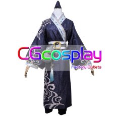 画像4: IdentityV 第五人格　白黒無常　謝必安　陰陽司公　コスプレ衣装 (4)