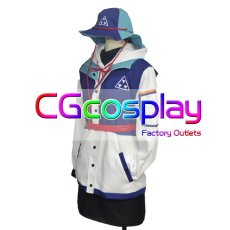 画像2: ブルーアーカイブ　各務チヒロ　キャンプ　コスプレ衣装 (2)