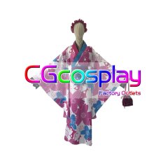 画像1: 勝利の女神：NIKKE　アリス　着物　コスプレ衣装 (1)