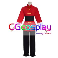 画像2: らんま1/2　早乙女乱馬　チャイナ服　コスプレ衣装 (2)