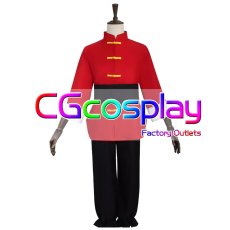 画像3: らんま1/2　早乙女乱馬　チャイナ服　コスプレ衣装 (3)