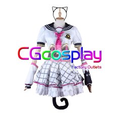画像1: ラブライブ！虹ヶ咲学園スクールアイドル同好会　天王寺璃奈　ドキピポ☆エモーション　コスプレ衣装 (1)
