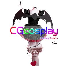 画像2: VOCALOID　重音テト　ハロウィン　コスプレ衣装　翼飾り追加可 (2)