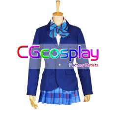 画像1: ラブライブ! School idol project　高坂穂乃果　制服(冬服)　コスプレ衣装 (1)