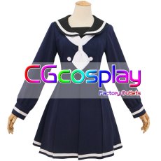 画像1: ゾンビランドサガ　紺野純子　制服　コスプレ衣装 (1)