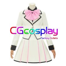 画像1: ラブライブ！虹ヶ咲学園スクールアイドル同好会　上原歩夢　Future Parade　コスプレ衣装 (1)