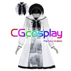 画像1: プロジェクトセカイ カラフルステージ!feat.初音ミク　宵崎奏　想望のセーラー　優しい音色の記憶　コスプレ衣装 (1)
