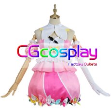 画像1: プロジェクトセカイ カラフルステージ!feat.初音ミク　鳳えむ　デフォルト　コスプレ衣装 (1)
