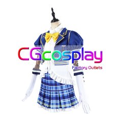 画像2: ラブライブ！サンシャイン!!　初期編　渡辺曜　高海千歌　国木田花丸　黒澤ダイヤ　黒澤ルビィ　津島善子　松浦果南　小原鞠莉　桜内梨子　コスプレ衣装 (2)