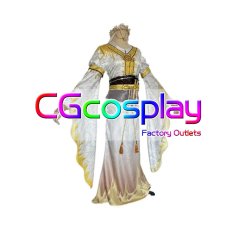 画像1: IdentityV 第五人格　芸者(美智子)　硫黄の火　コスプレ衣装 (1)