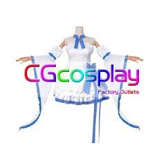 画像1: Re:ゼロから始める異世界生活　レム　グラスエディション　コスプレ衣装 (1)