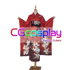画像1: ブルーアーカイブ　獅子堂イズミ(正月)　コスプレ衣装 (1)
