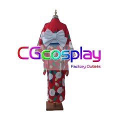 画像2: バーチャルYouTuber　VTuber　戌亥とこ　冬衣装 (着物)　コスプレ衣装 (2)