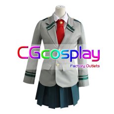画像1: 僕のヒーローアカデミア　雄英制服　爆豪勝己　麗日お茶子　コスプレ衣装 (1)