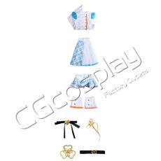 画像11: プロジェクトセカイ カラフルステージ！ feat. 初音ミク　花里みのり　桐谷遥　桃井愛莉　日野森雫　Brand New World　　コスプレ衣装 (11)