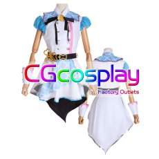 画像4: プロジェクトセカイ カラフルステージ！ feat. 初音ミク　花里みのり　桐谷遥　桃井愛莉　日野森雫　Brand New World　　コスプレ衣装 (4)