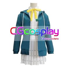 画像1: ラブライブ！虹ヶ咲学園スクールアイドル同好会　天王寺璃奈　制服　コスプレ衣装 (1)