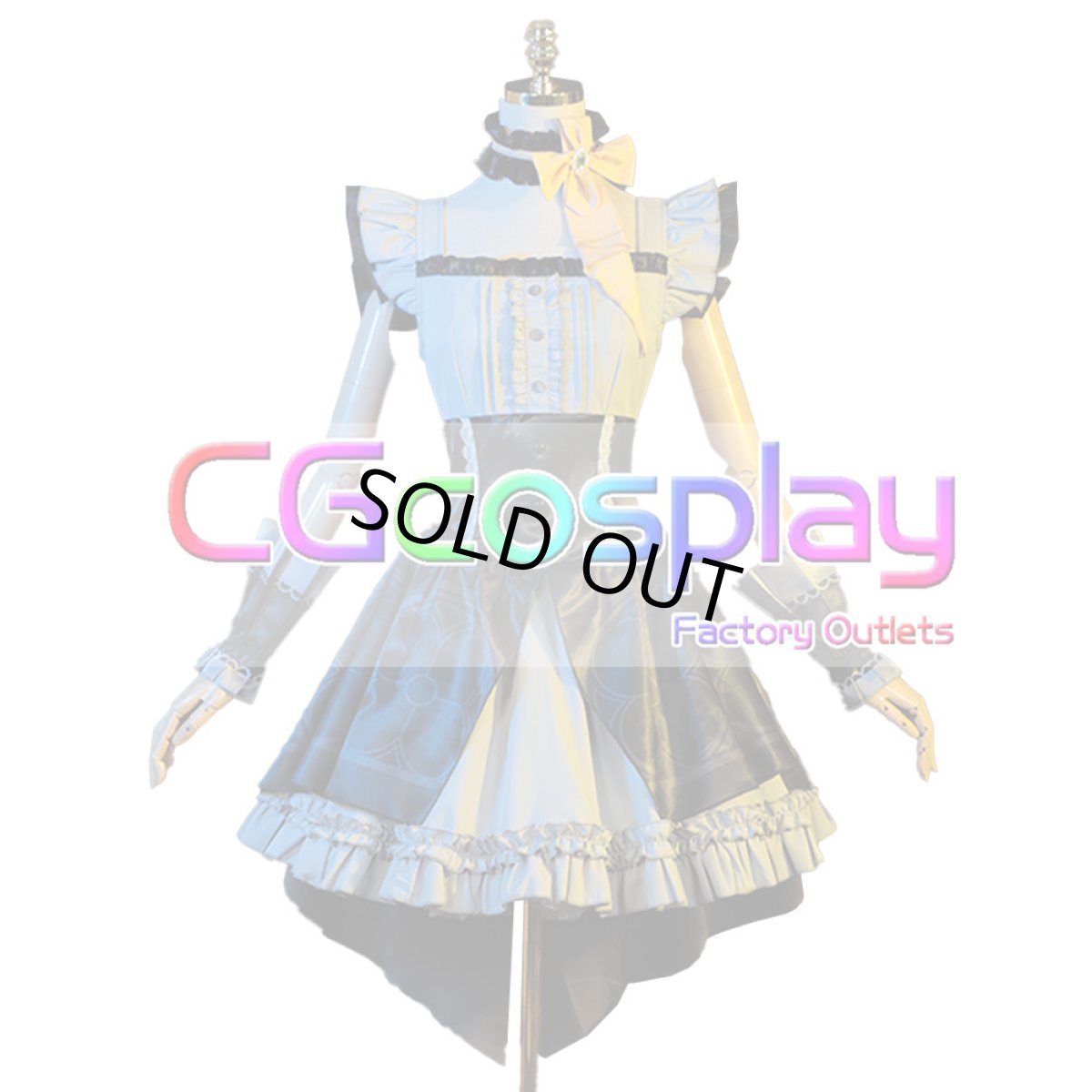 画像1: ブルーアーカイブ　伊落マリー　アイドル　コスプレ衣装 (1)