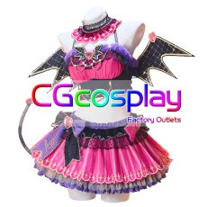 画像2: ラブライブ！サンシャイン!!　津島善子　小悪魔編 堕天使コーディネート　コスプレ衣装 (2)