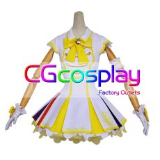 画像1: ラブライブ！ School idol project　星空凛　ラブライブ!スクールアイドルフェスティバル 〜after school ACTIVITY〜コスプレ衣装 (1)