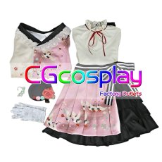 画像3: プロジェクトセカイ カラフルステージ！ feat. 初音ミク　朝比奈まふゆ　和風ロリータファッション　優しさに励まされて　コスプレ衣装 (3)