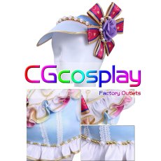 画像3: アイカツ!　霧矢あおい　きらきらチアガール　コスプレ衣装 (3)