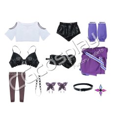 画像4: バーチャルYouTuber　VTuber　綺々羅々ヴィヴィ　コスプレ衣装 (4)