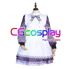 画像1: バーチャルYouTuber　Vtuber　Ninomae Ina'nis（一伊那尓栖）　パティシエ衣装　コスプレ衣装 (1)