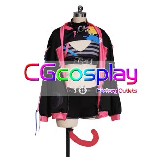 バーチャルYouTuber VTuber 猫汰つな コスプレウィッグ コスプレ衣装