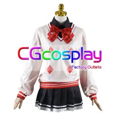 画像4: バーチャルYouTuber　VTuber　朝日南アカネ　コスプレ衣装 (4)