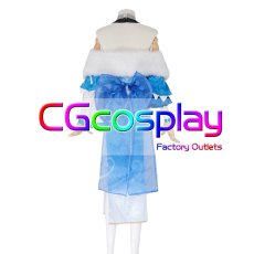 画像2: バーチャルYouTuber　VTuber　Gawr Gura（がうる・ぐら）　チャイナ　コスプレ衣装 (2)