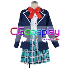 画像1: バーチャルYouTuber　Vtuber　本間ひまわり　通常学生服　コスプレ衣装 (1)
