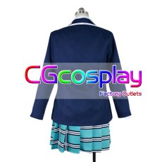 画像2: バーチャルYouTuber　Vtuber　本間ひまわり　通常学生服　コスプレ衣装 (2)
