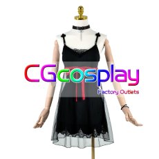 画像1: バーチャルYouTuber　VTuber　森美声　ネグリジェ衣装　コスプレ衣装 (1)