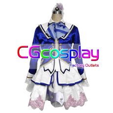 画像1: ラブライブ！サンシャイン!!　渡辺曜　Brightest Melody　コスプレ衣装 (1)