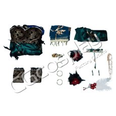 画像4: IdentityV 第五人格　芸者(美智子)　竹華　コスプレ衣装 (4)