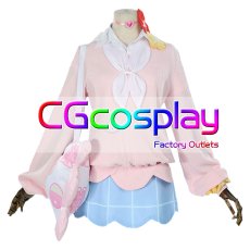 画像1: Vocaloid　初音ミク　ポケモンコラボ　第11弾　フェアリー使いのミク　コスプレ衣装 (1)
