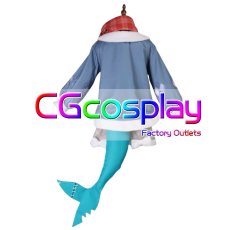 画像3: バーチャルYouTuber　VTuber　がうる・ぐら　Gawr Gura　2025新春　コスプレ衣装 (3)