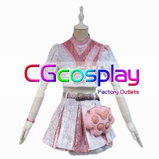 画像1: ラブライブ！サンシャイン!!　わいわいわい　黒澤ルビィ　peace piece pizza　コスプレ衣装 (1)