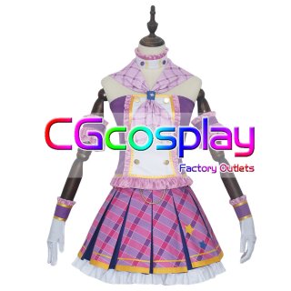 HAコスプレ館 アイカツ！コスプレ衣装 L アイカツスターズ! 白鳥ひめ S4制服 コスプレ衣装