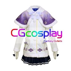 画像1: プロジェクトセカイ カラフルステージ！ feat. 初音ミク　鳳えむ　もこもこスノーコート　コスプレ衣装 (1)