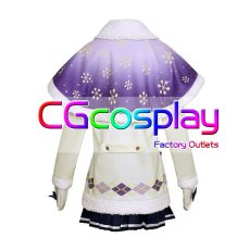 画像3: プロジェクトセカイ カラフルステージ！ feat. 初音ミク　鳳えむ　もこもこスノーコート　コスプレ衣装 (3)
