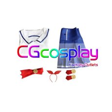 画像4: アイカツ!　霧矢あおい　スターライト学園夏制服　コスプレ衣装 (4)