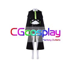 画像1: プロジェクトセカイ カラフルステージ！ feat. 初音ミク　初音ミク　スタイリッシュ・レザー　コスプレ衣装 (1)