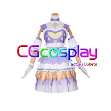 画像1: アイカツ!　紫吹蘭　ドラマチックガール　コスプレ衣装 (1)