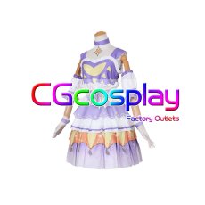 画像2: アイカツ!　紫吹蘭　ドラマチックガール　コスプレ衣装 (2)