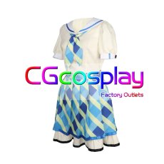 画像2: アイカツ!　霧矢あおい　ブルーステージ　コスプレ衣装 (2)