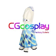 画像4: アイカツ!　霧矢あおい　ブルーステージ　コスプレ衣装 (4)